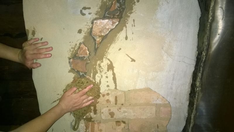 Чем и как замазать трещины на печке в бане (замазать, трещина, печка, баня) Подготовка печи к заделки трещин