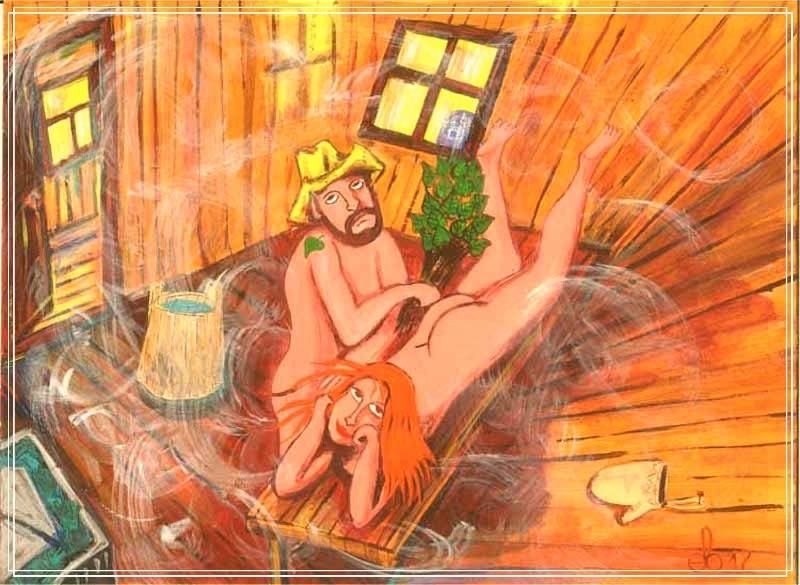 Что делать если перегрелся в бане (делать, если, перегреться, баня) parilka