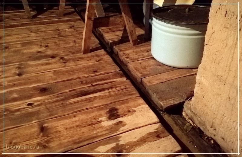 Что делать при неприятном запахе в бане (делать, переть, неприятный, запах, баня) пол в бане