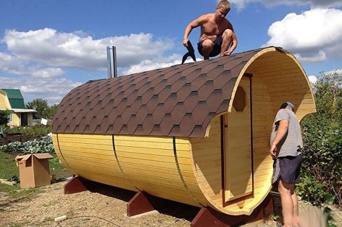 Что такое баня-бочка (банить) Что такое баня-бочка