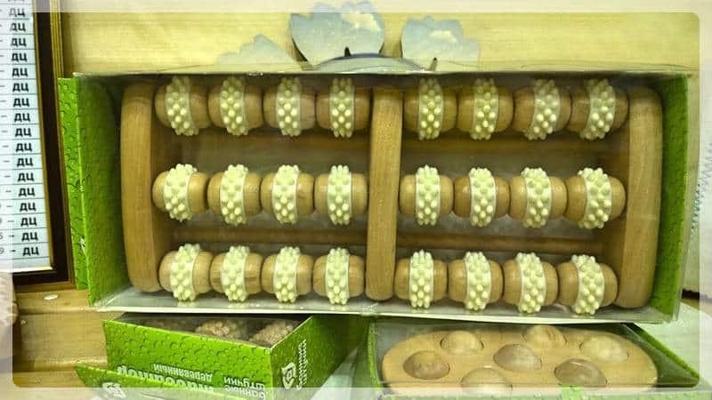 Аксессуары для бани и сауны (аксессуар, баня, сауны) массажёр