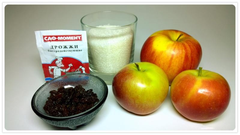 Что пить после бани (пить, после, баня) Квас из яблок