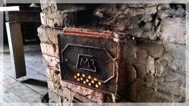 Деревенская баня в Кеннице Архангельской области, фото (деревенский, банить, кеннице, архангельский) печка