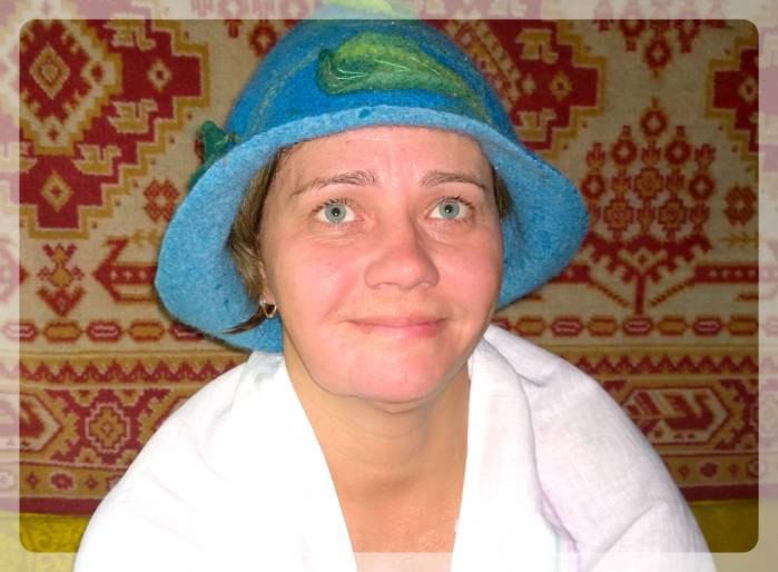 Шапка для бани
