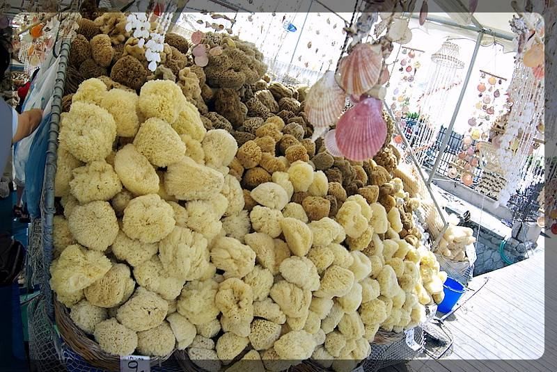 Мочалки из морских губок (мочалка, морской, губка) добыча губок