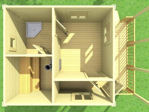 Планы для бани 5*4 – мойка и парилка отдельно, 30 фото (план, баня, мойка, парилка) Планы для бани 5*4 - мойка и парилка отдельно, 30 фото
