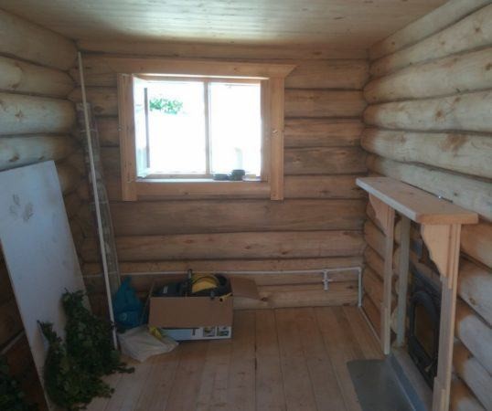 Баня с мансардой и туалетом