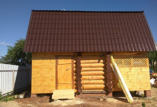 Планы для бани 6*6 с мойкой и парилкой отдельно (30 фото) (план, баня, мойка) Планы для бани 6*6