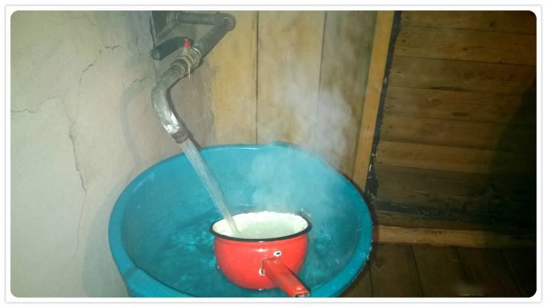 Ожоги в бане (ожог, баня) Горячая вода