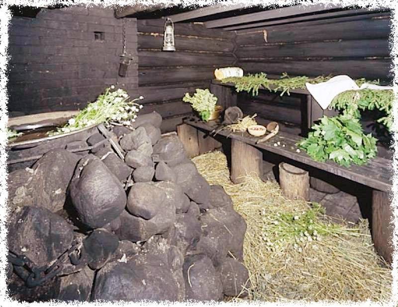 Сибирская баня (сибирский, банить) баня по-черному