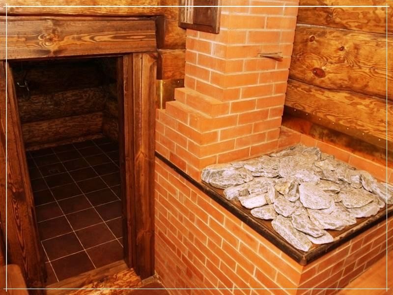 Всё о кирпичных печах для бани (весь, кирпичный, печь) открытая каменка